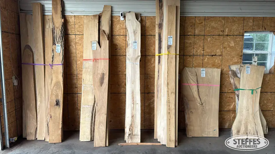 (4) Elm slabs Business Inventory