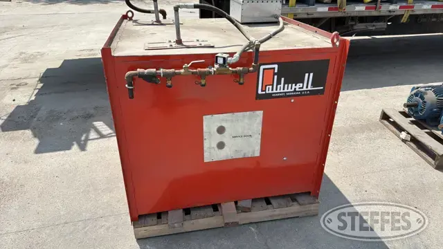 (1) Caldwell H40100-LPGE-M centrifugal bin heater