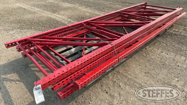 (6) Pallet racking uprights