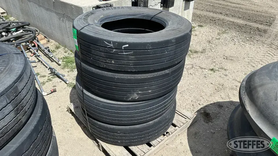 (4) Roadmaster 295/75R22.5 tires Truck Tire