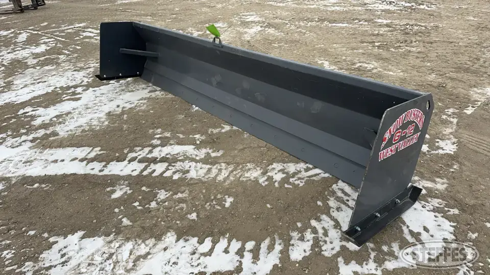 2024 Industrias America G12 Skid Steer Snow Pushers and Snowblower