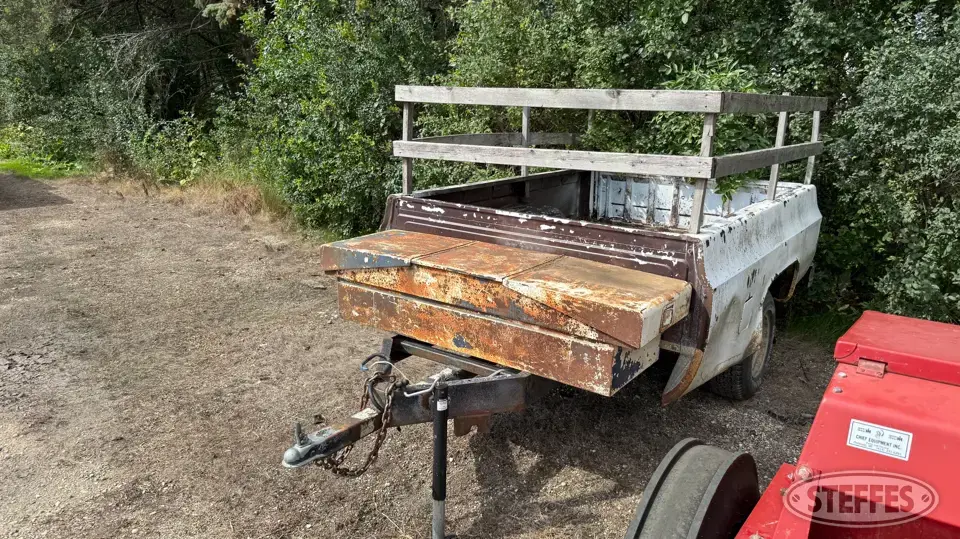 Pickup box trailer Utility Trailer