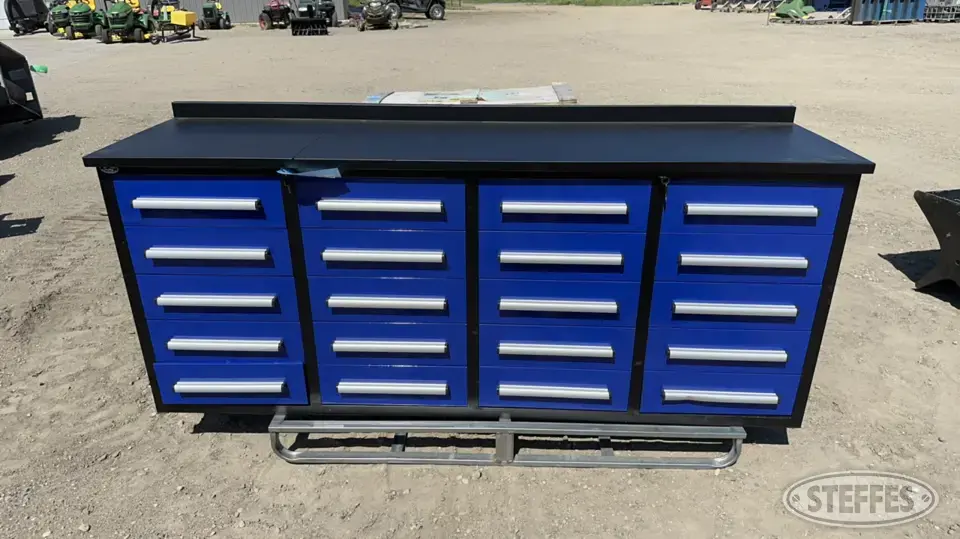 Steelman 7FT-20D-01B Storage and Bench
