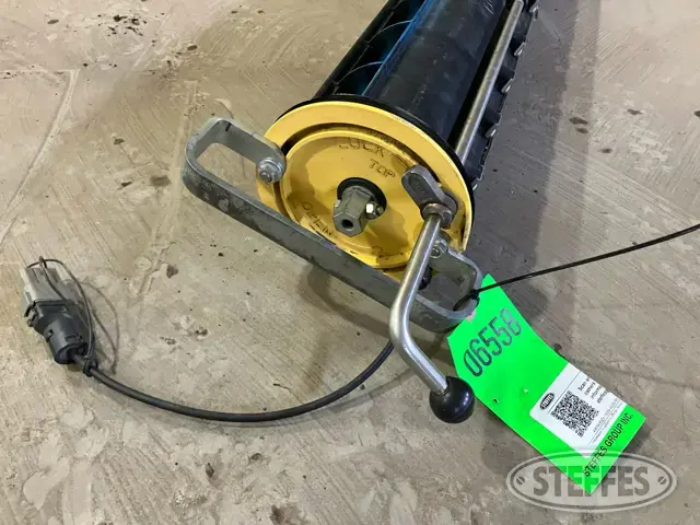 John Deere yellow seed roller