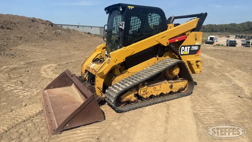 2018 CAT 299D2 Tracked Skid Steer