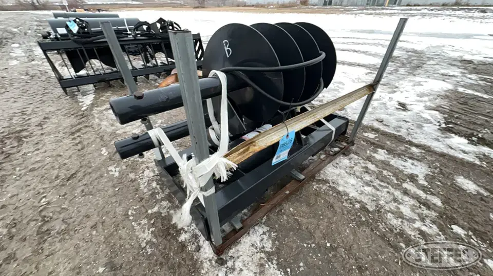 JCT Skid Steer Augers-Post Driver