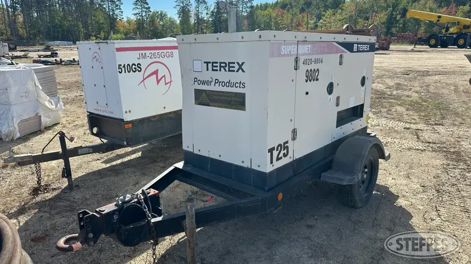 Terex T25 Generators More Than 500 kW