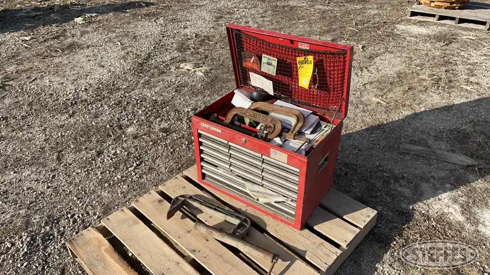 Craftsman Toolbox Storage and Bench