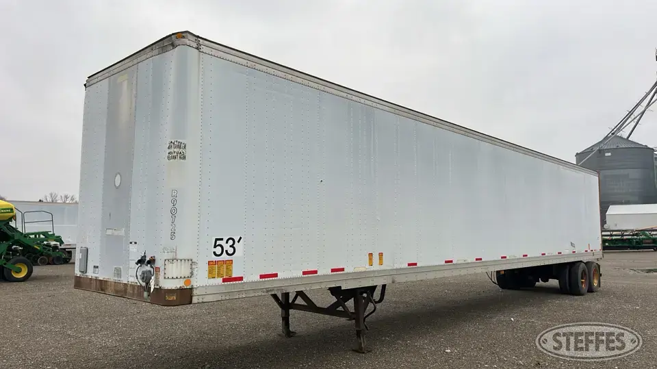 1999 Fruehauf Van Trailer