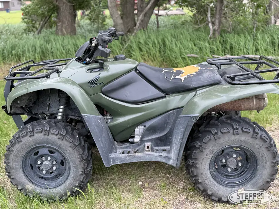 2012 Honda Rancher TRX420FM ATV