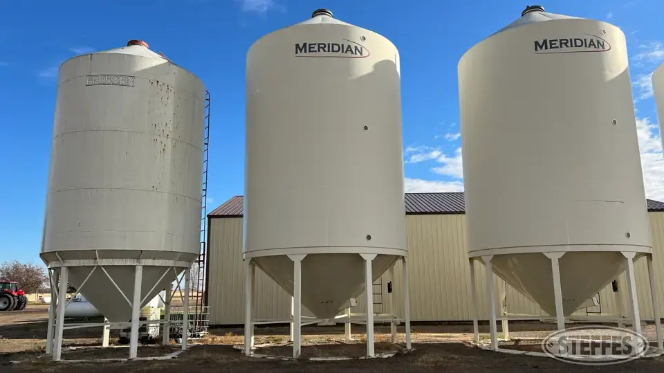 Meridian M1620 Hopper Bin
