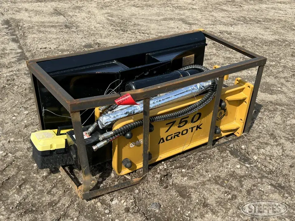 Agrotk 750 Skid Steer Breakers-Drop Hammers-Jack Hammers-Grinder