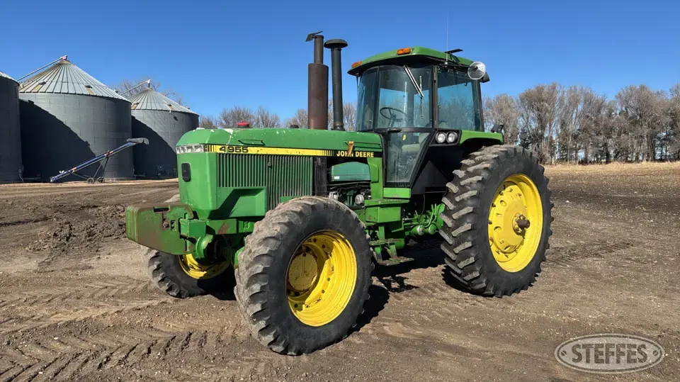 1990 John Deere 4955 MFWD Tractor