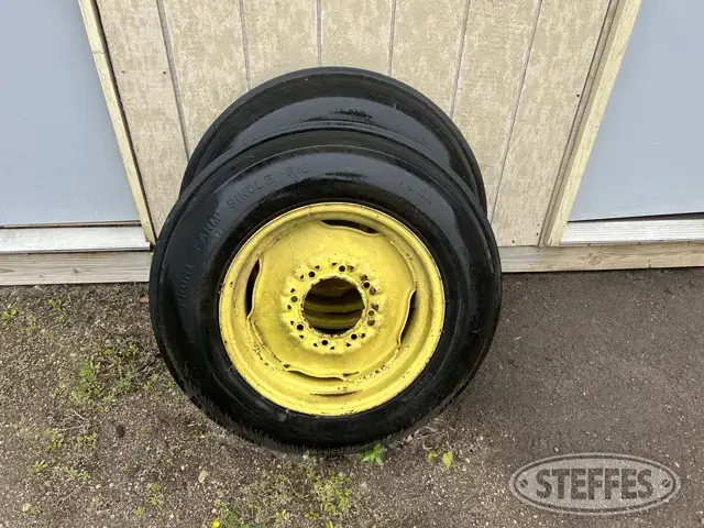 Steffes Group | (2) 7.50-20SL single rib tires