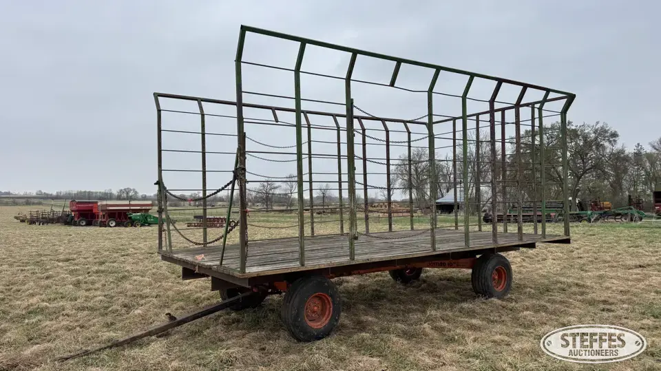 Throw rack Bale Transportation