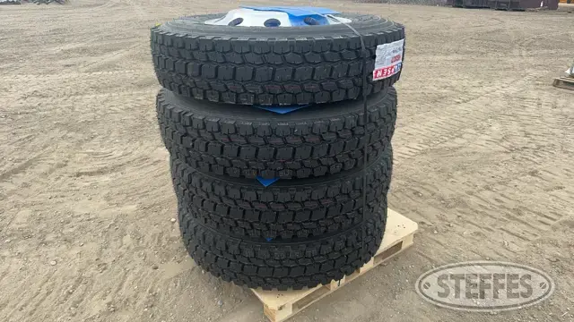 (4) Kapsen HS207 11R24.5 Tires