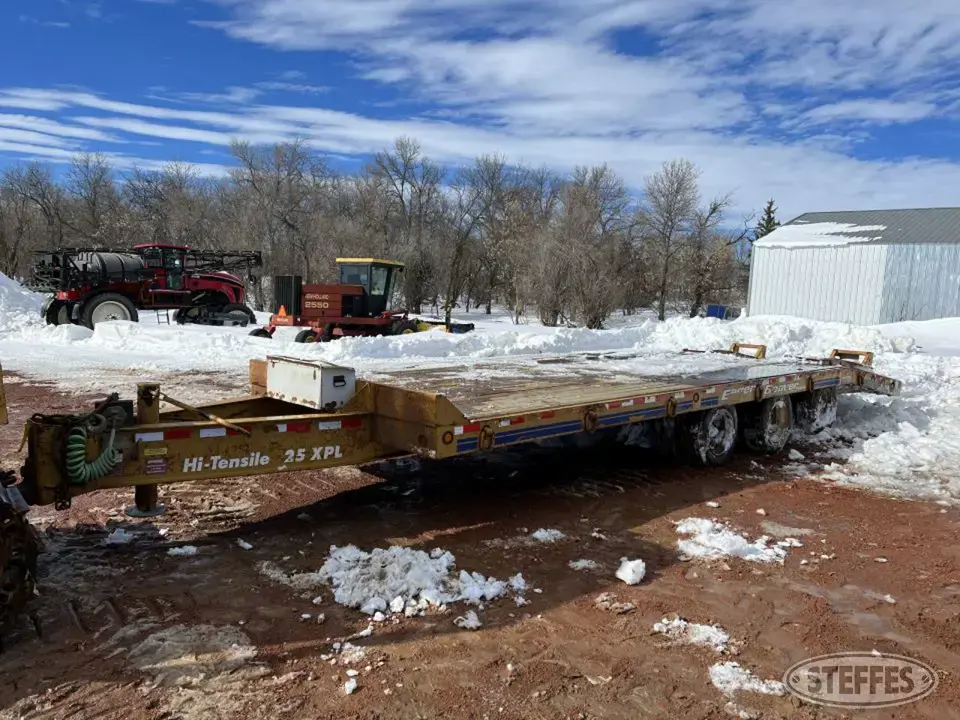 1999 Eager Beaver 25XPL Flatbed Trailer