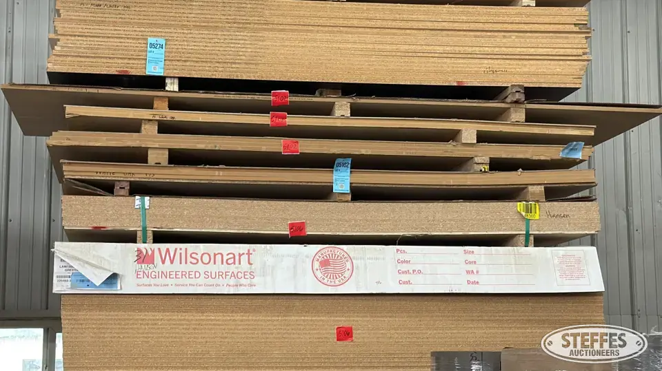 Veneer sheet stock Business Inventory
