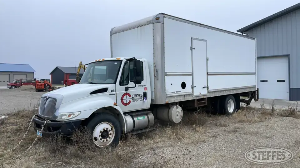 2010 International 4300 Single Axle Boxed Truck