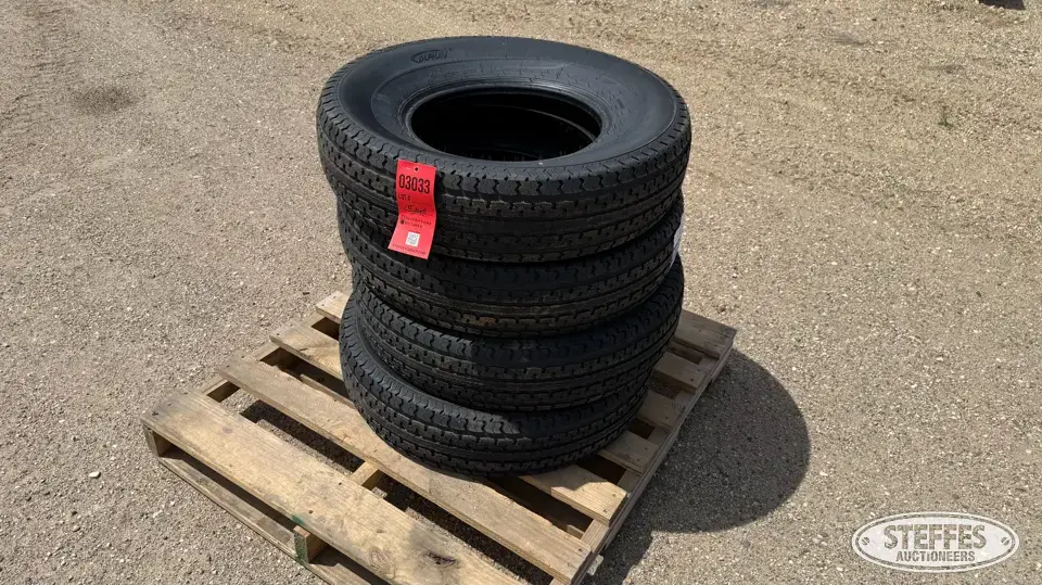 (4) Durun ST235/80R16 trailer tires Passenger-Light Truck Tire