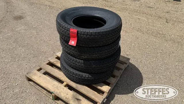(4) Durun ST235/80R16 trailer tires