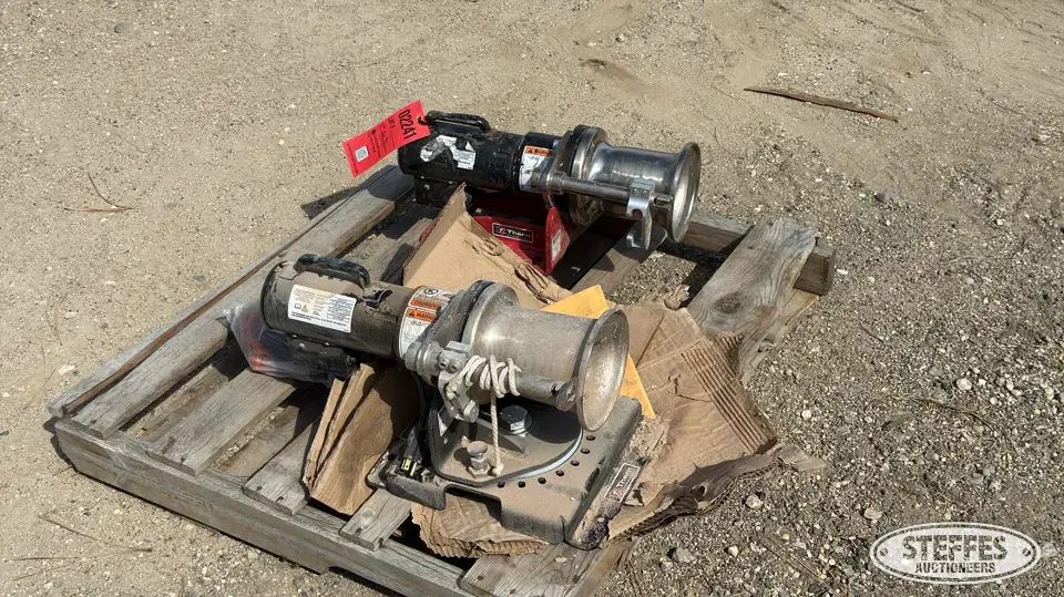 (2) Thern 3CPS1S-AFS winches General Tools and Shop Supply
