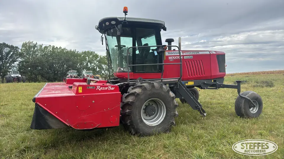 2013 Massey Ferguson WR9760 Self-Propelled Windrower