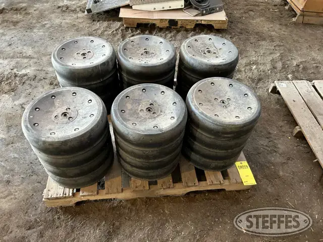 (24) John Deere planter gauge wheels