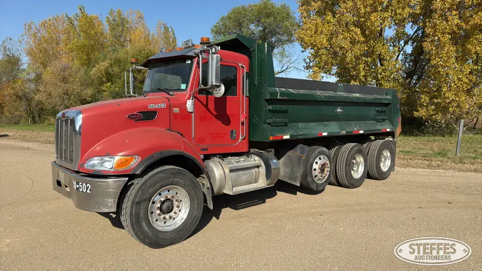 2012 Peterbilt 348 Dump Truck