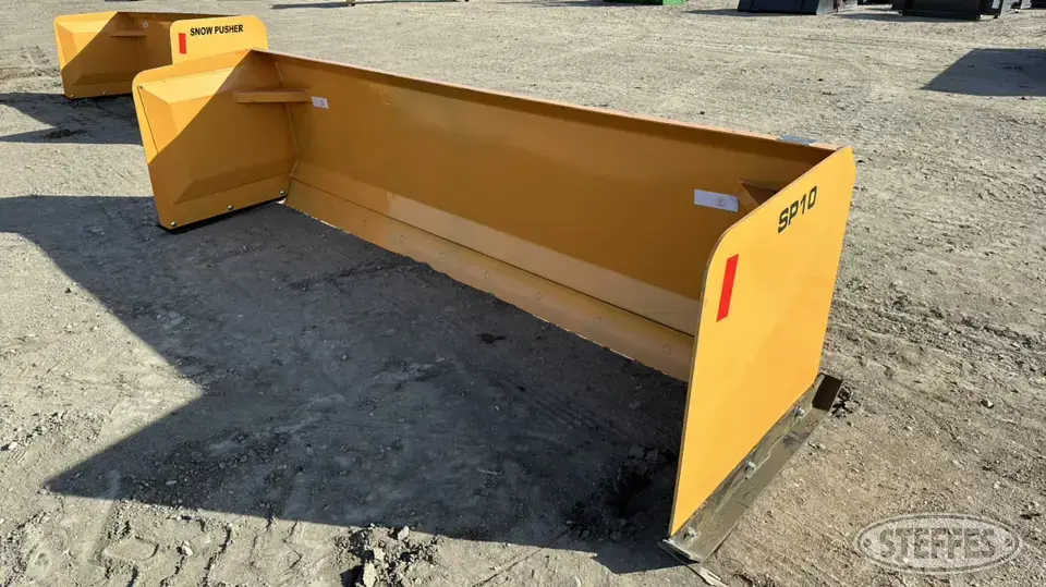 2023 Industrias America SP10 Skid Steer Snow Pushers and Snowblower