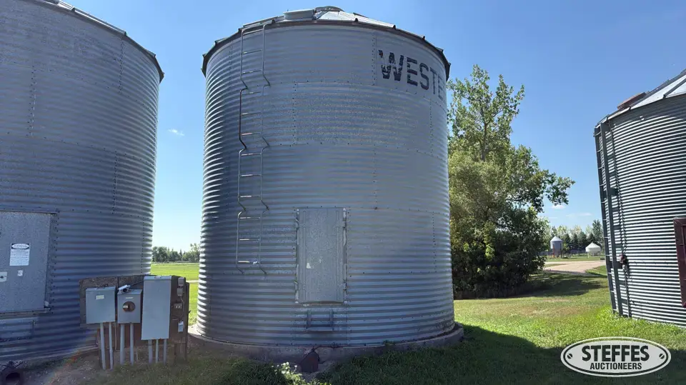 Westeel grain bin