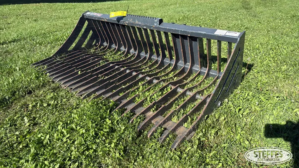 Virnig skid steer rock bucket Skid Steer Attachments-Other