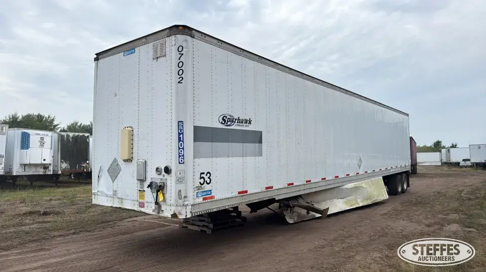 2007 Stoughton AVW-535T-S-C-AR Van Trailer