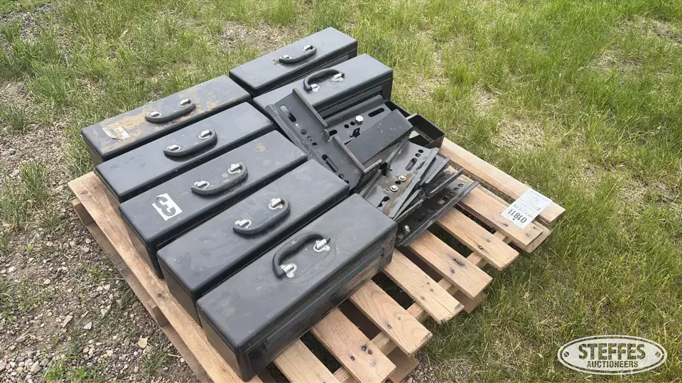 John Deere toolboxes Storage and Bench