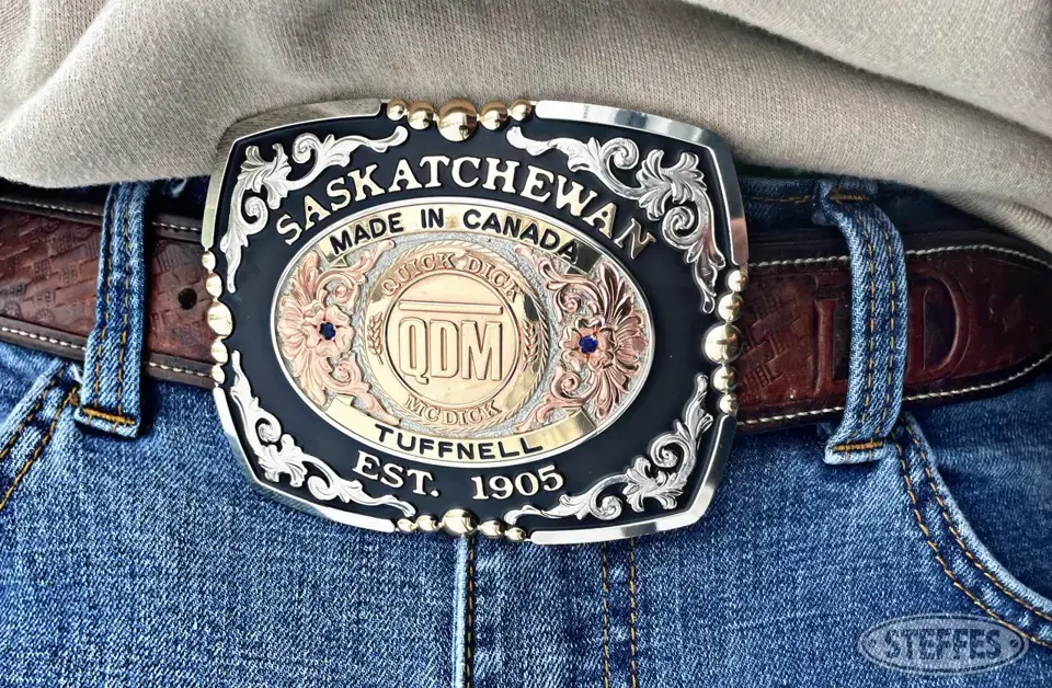 Limited Edition Quick Dick McDick Buckle #1 4H-Charity