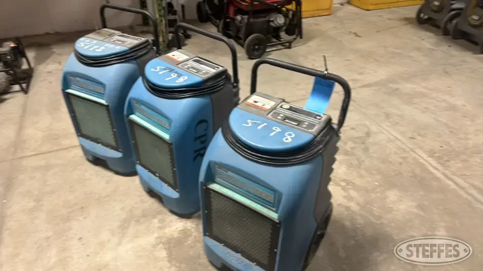 (3) Drizair 1200 General Business Support Item