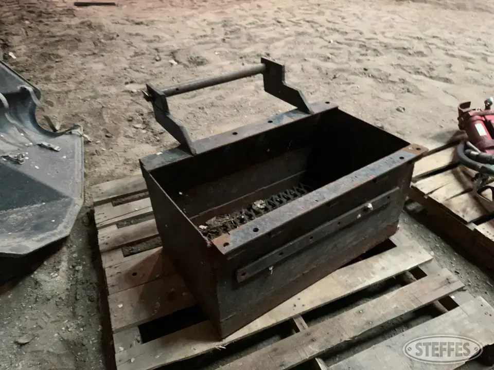 Shop-built rock box Ag Equipment Part