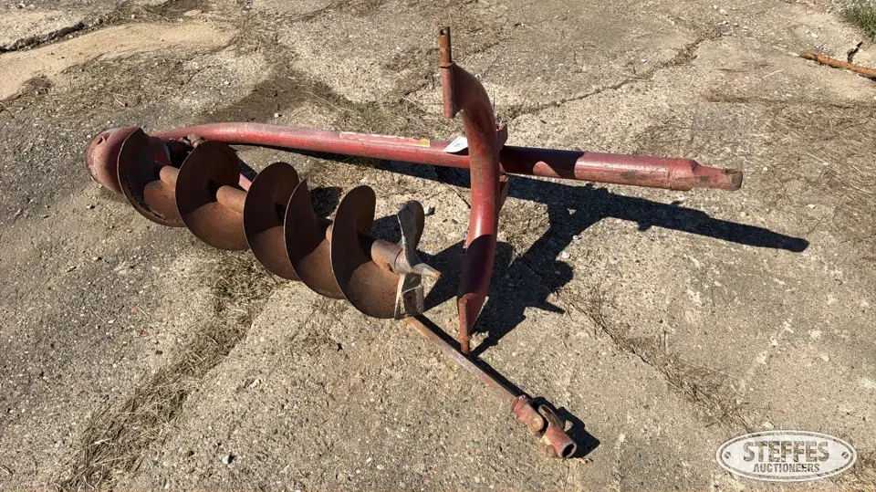 Shaver post hole auger Tractor Loaders and Attachment