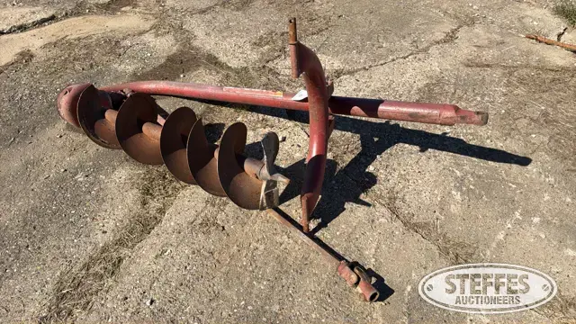 Shaver post hole auger