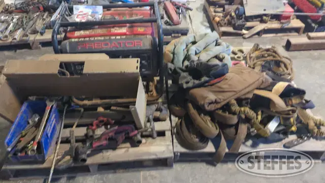 (2) Pallets of construction support items