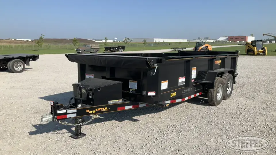 2024 Doolittle Master Dump 8216 Low Pro Bumper Dump Trailer