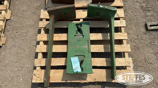 John Deere weight brackets & slab weight