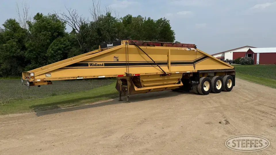 1997 Midland Belly Dump Trailer