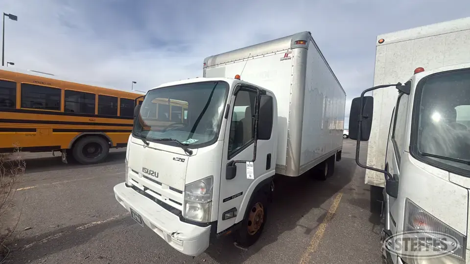2012 Isuzu NPR Single Axle Boxed Truck