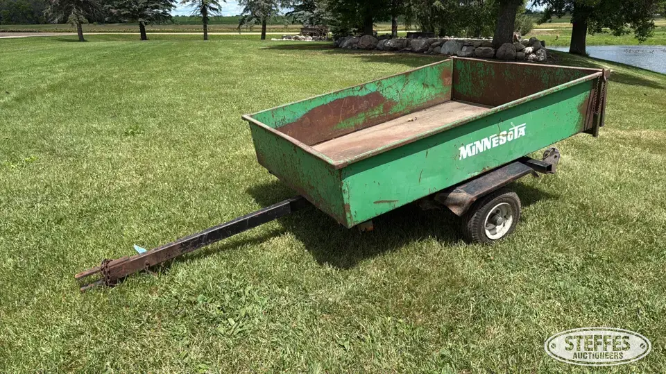 Minnesota single axle utility trailer