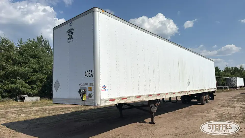 2007 Utility VS2DC Van Trailer