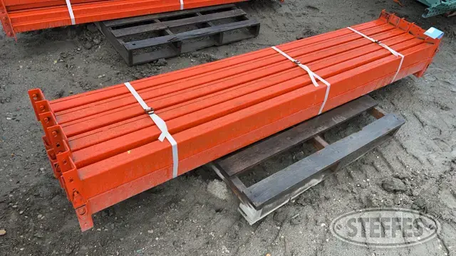 (10) Pallet rack cross members