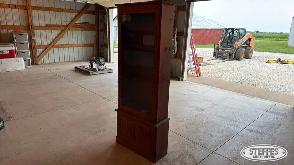 Gun cabinet Personal Property