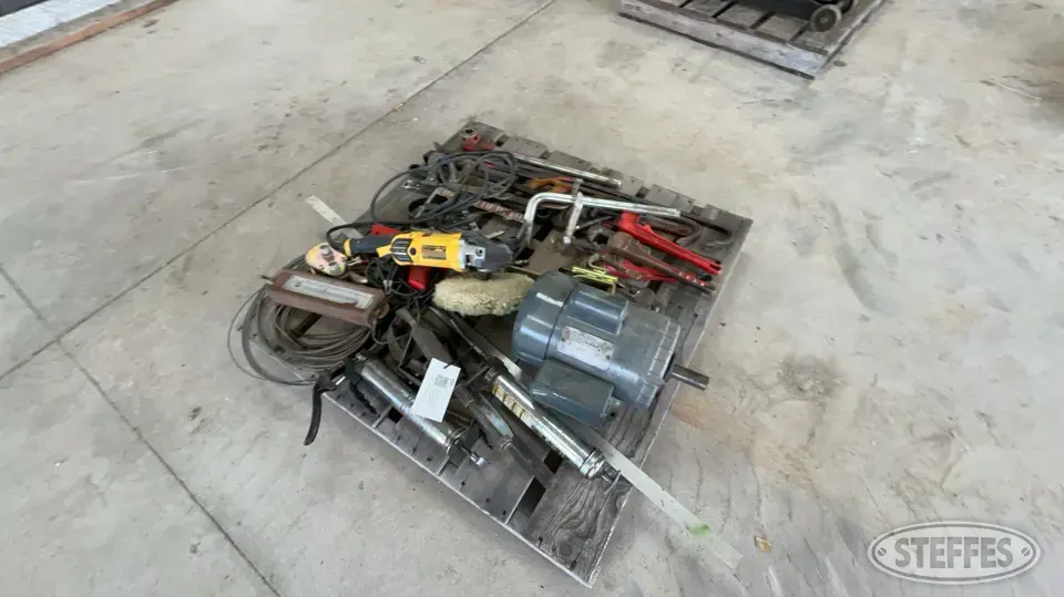 Dayton Electric Motor & DeWalt Buffer General Tools and Shop Supply