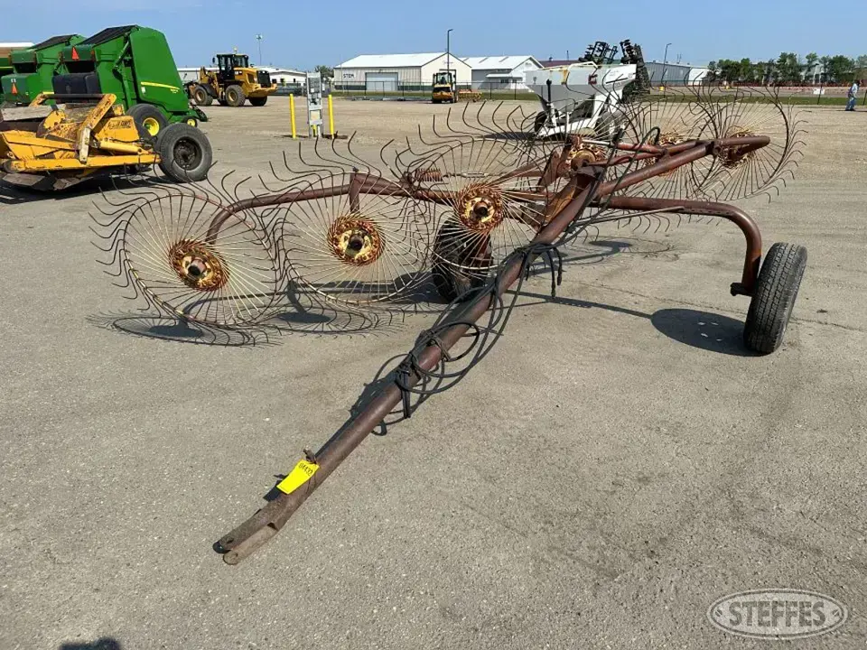Vicon 6-wheel rake